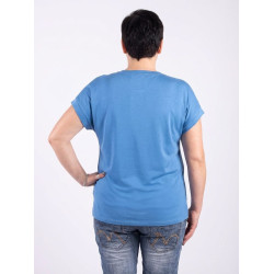 Джемпер в небесно-голубых тонах | Комфортная родная Одежда & Носки «8 Марта»