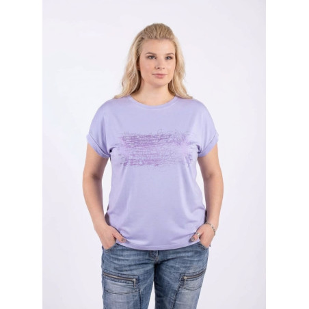 Летний джемпер в лавандовых тонах | Комфортная родная Одежда & Носки «8 Марта»