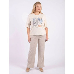 Женская льняная футболка | Комфортная родная Одежда & Носки «8 Марта»