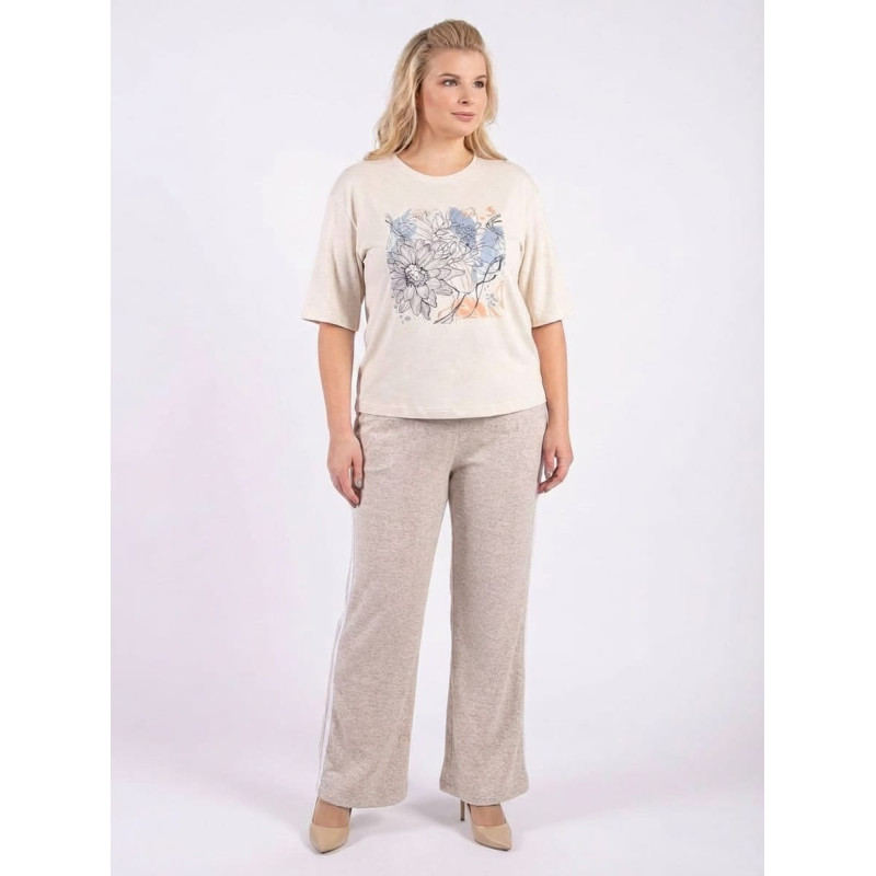 Женская льняная футболка | Комфортная родная Одежда & Носки «8 Марта»